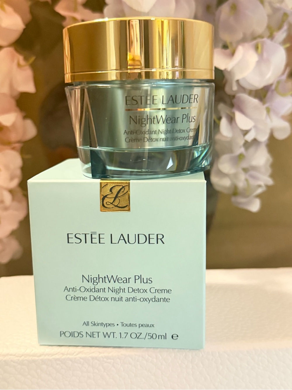 Estee Lauder NightWear Plus Cream Anti-Oxidant Night Detox Creme NWB- price firm